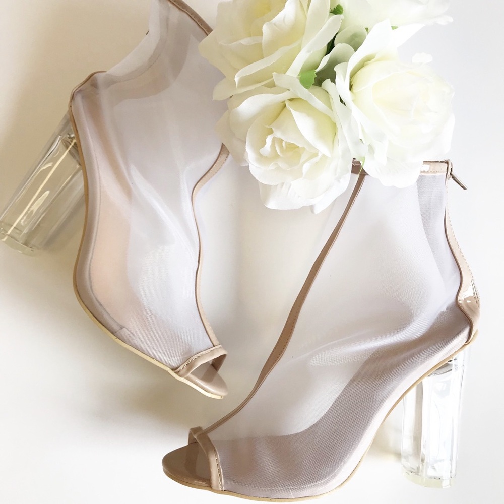 Celebrity Lucite Heels